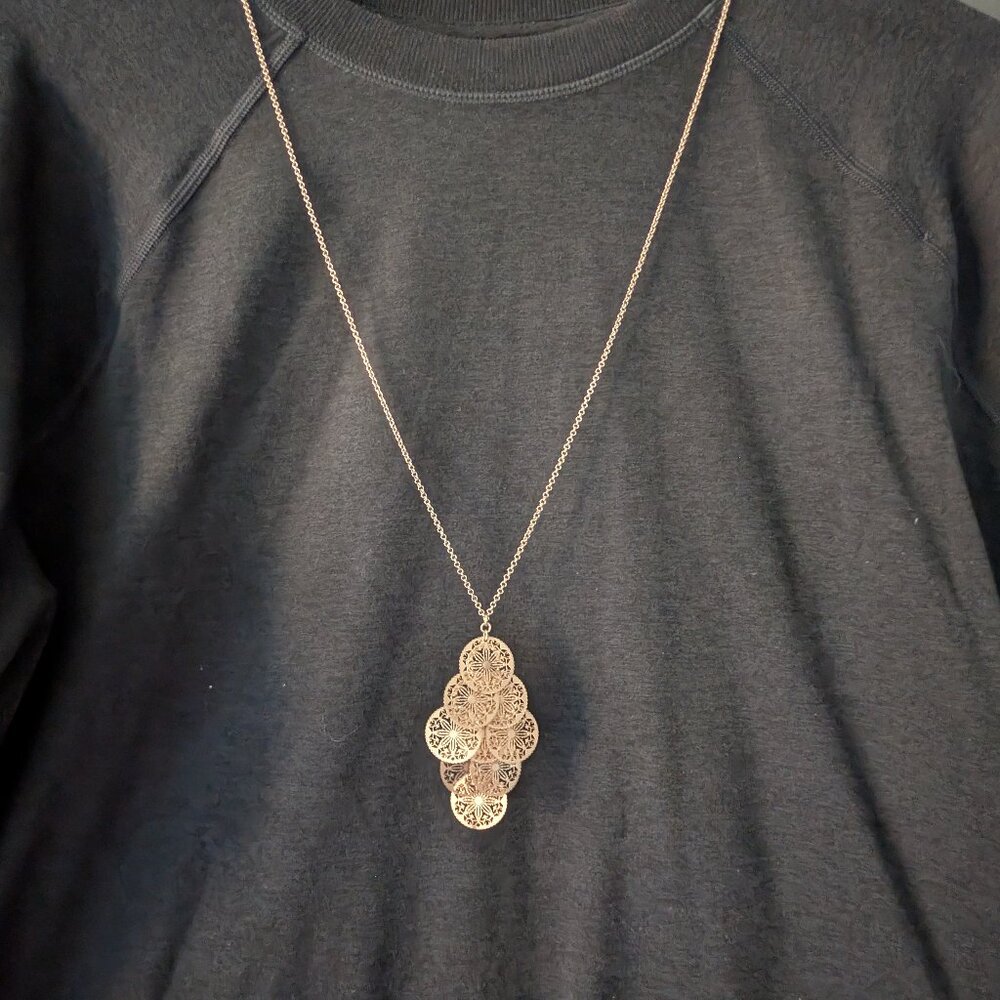 Towne & Reese Annie Pendant for Stitch Fix Necklace Gold